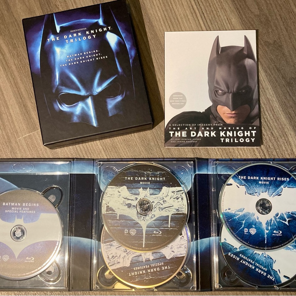 The Dark Knight Trilogy Box Set, Blu-ray, Limited Edition